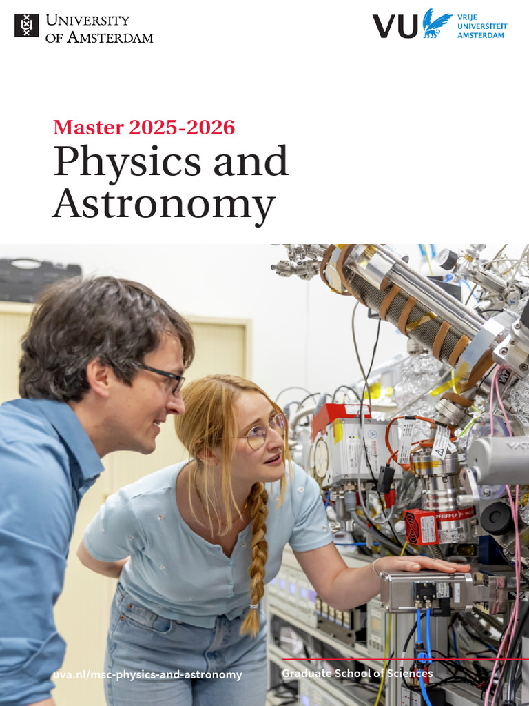 Master's in Physics and Astronomy 2025-2026 | PDF | Physics ...