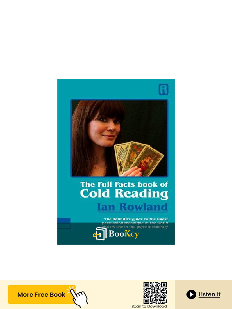 Master Cold Reading Techniques | PDF | Psychic | Psychology