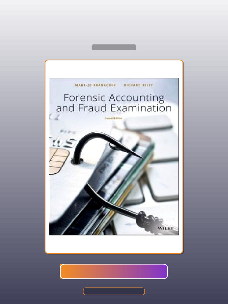 Forensic Accounting and Fraud Examination 2nd Edition MaryJo Kranacher ...