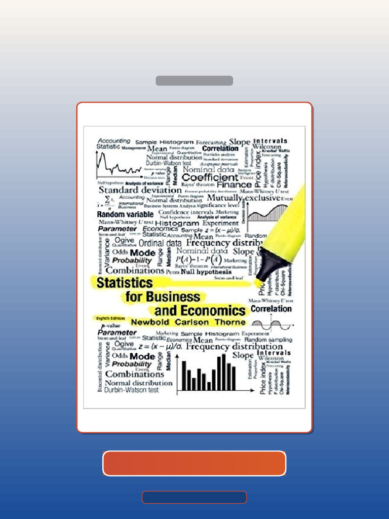 Statistics for Business and Economics 8th Edition E-book Testbank ...