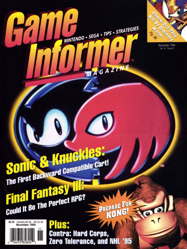 Game Informer Issue 19 (November 1994) | PDF | Video Games