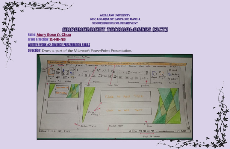 Advanced PowerPoint Skills Assignment | PDF