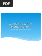 Working Capital Management M.com 3