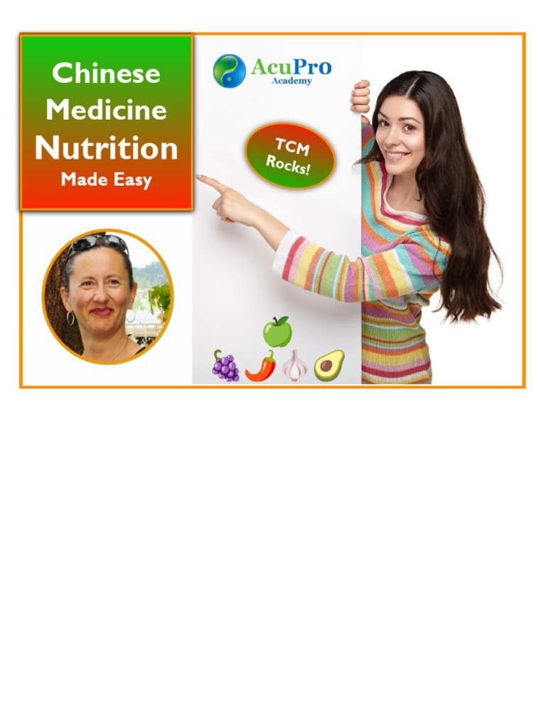 TCM Nutrition Simplified for Practitioners | PDF
