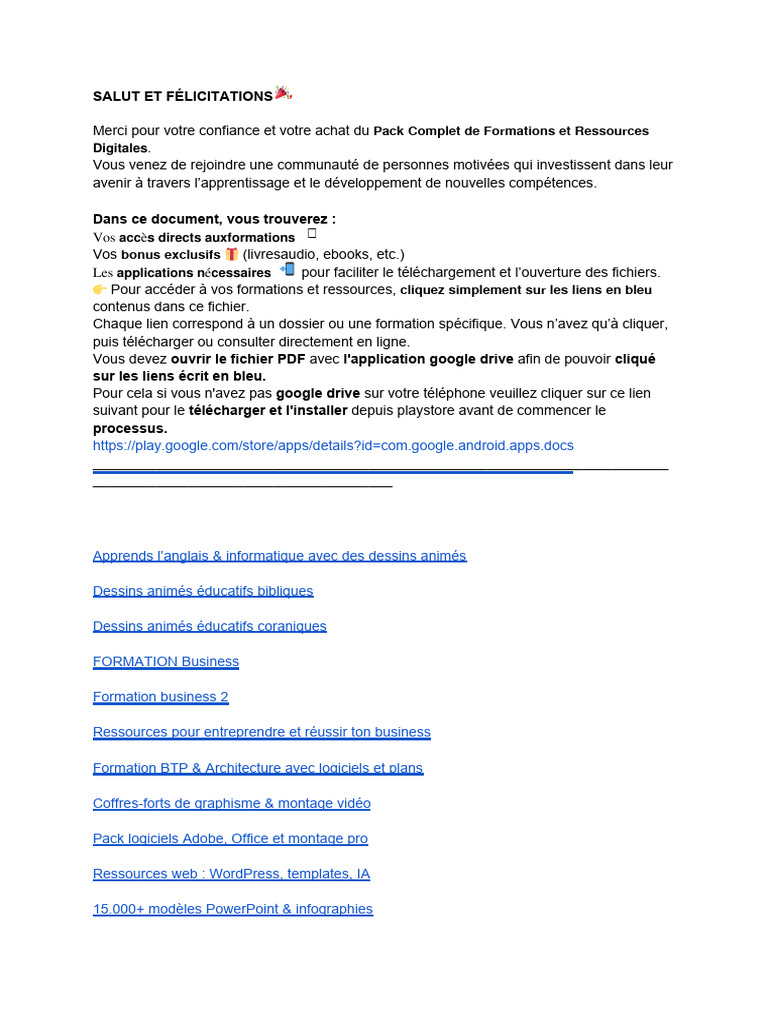 Ressources et Formations Digitales | PDF | Informatique | Multimédia