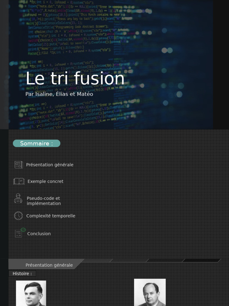 Comprendre le tri fusion en détail | PDF | Algorithmes | Mathématiques ...