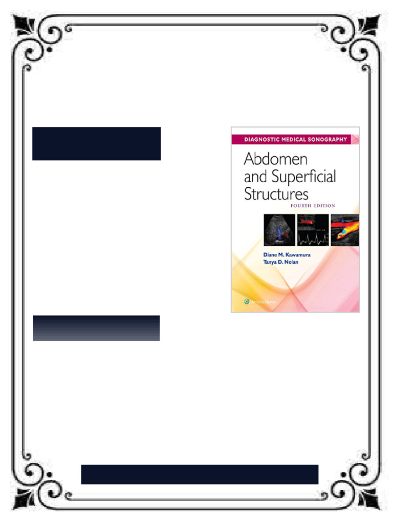 Abdomen and Superficial Structures Diagnostic Medical Sonography Series