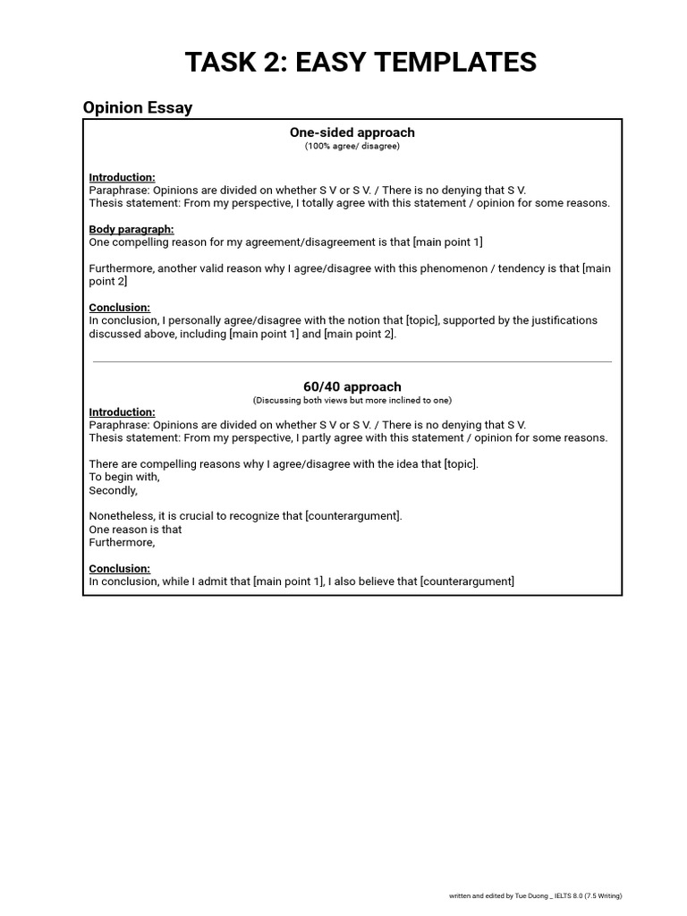 Task 2 - Easy Templates | PDF | Argument