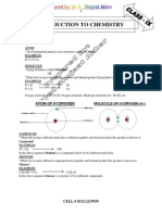 Complete Chapter # 01 (Introduction to Chemistry)