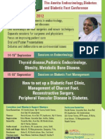 Amrita Endrocrinology, Diabetes Foot Confrence