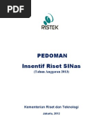 Download Pedoman Insentif SINas_2013 by nanisoeharto SN98726380 doc pdf