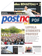 LOYOLA STUDENTS PROTEST - Postnoon News Today