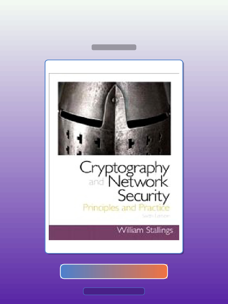 Cryptography and Network Security Principles and Practice Corey 6th ...