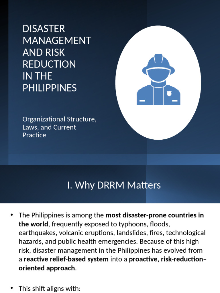 Disaster Management Philippines | PDF | Emergency Management | Natural ...