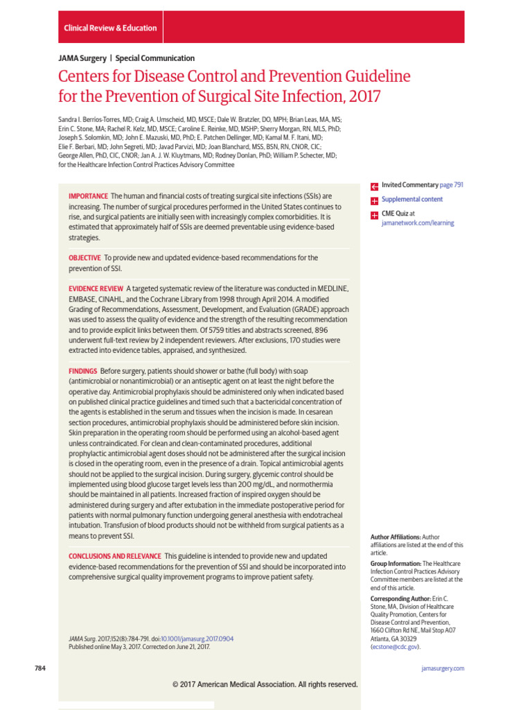 2017-JAMA-Centers for Disease Control and Prevention Guideline | PDF ...