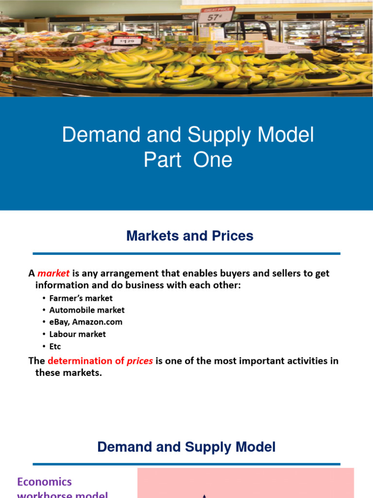 3-Demand and Supply Part One | PDF | Demand | Economics