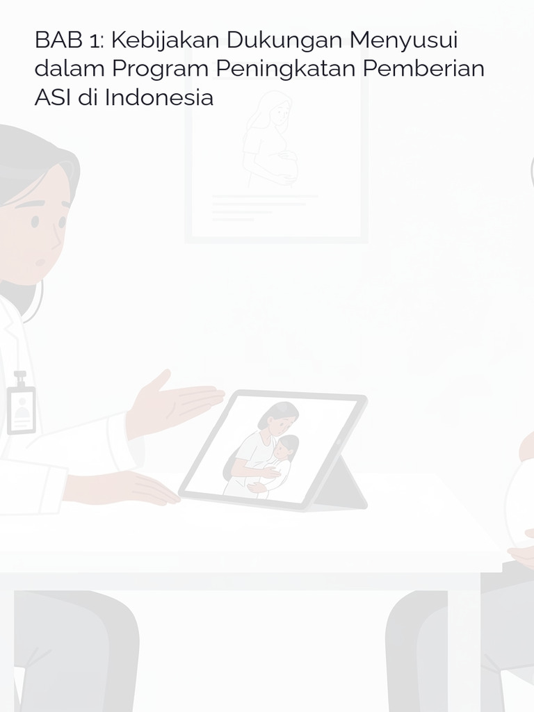 BAB 1 Kebijakan Dukungan Menyusui Dalam Program Peningkatan Pemberian ...