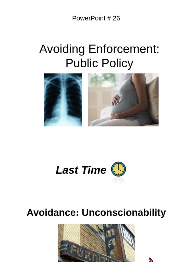 Contracts #26 Avoidance Public Policy | PDF | Misrepresentation | Surrogacy