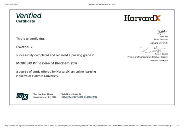 Biochemistry Prereq Course | PDF