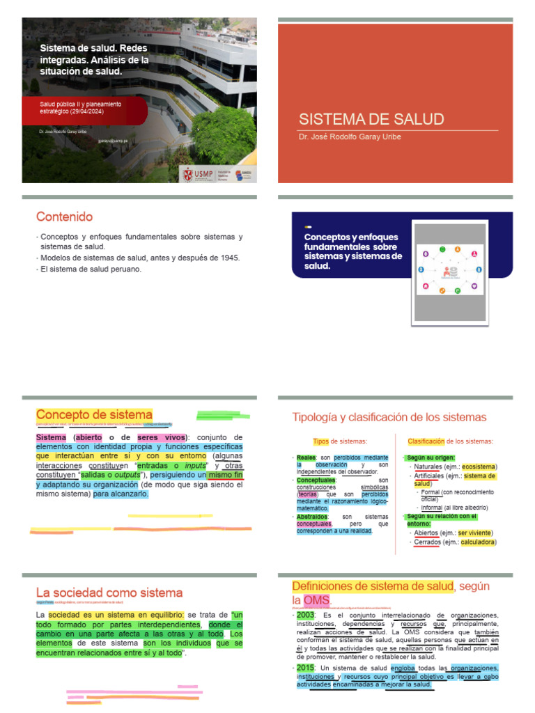 Sistema de Salud - Redes Integradas - Análisis de Situación de Salud ...