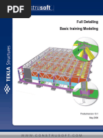 Tekla Structures Basic Training Manual | PDF