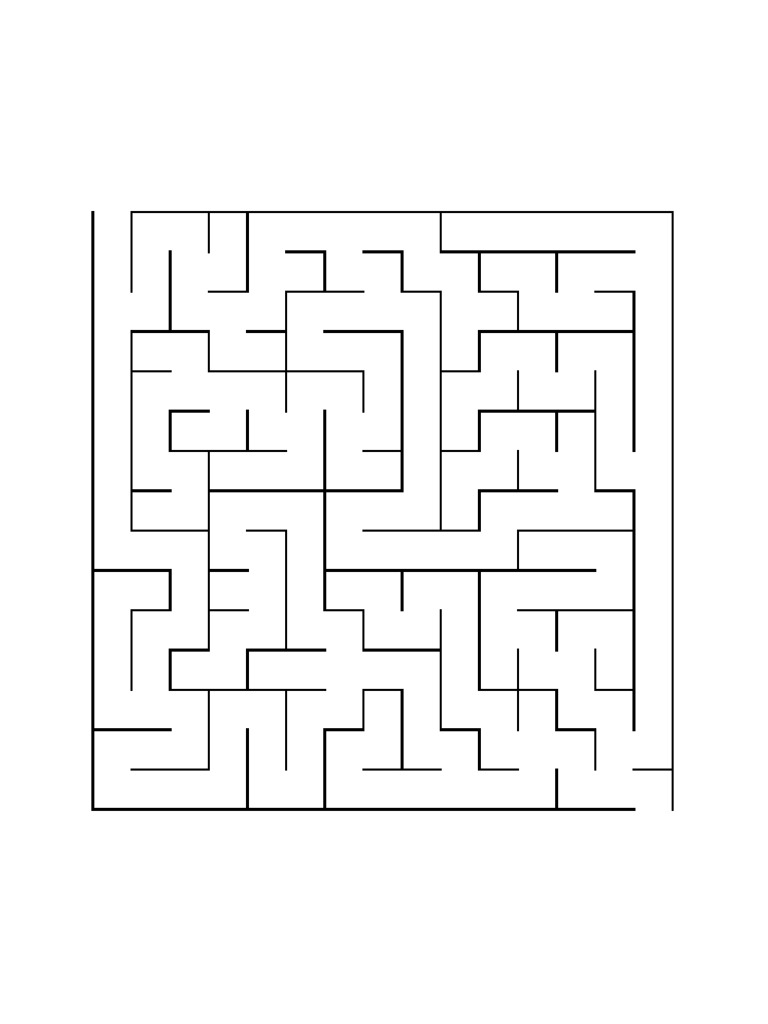 15 X 15 Orthogonal Maze by Printablecreative | PDF