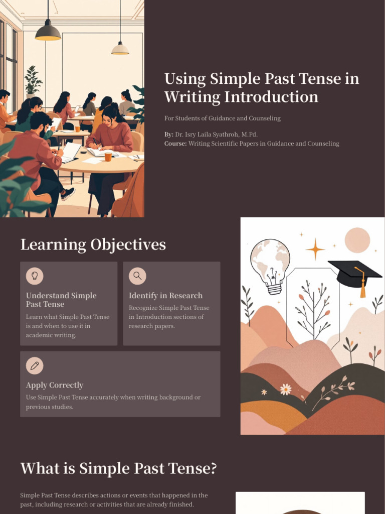Meeting 7 - Simple Past Tense in Introduction | PDF | Grammatical Tense ...