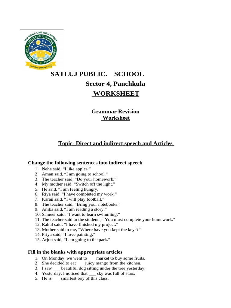 PT Revision Worksheet 7th English Grammar | PDF | Chess Openings | Chess