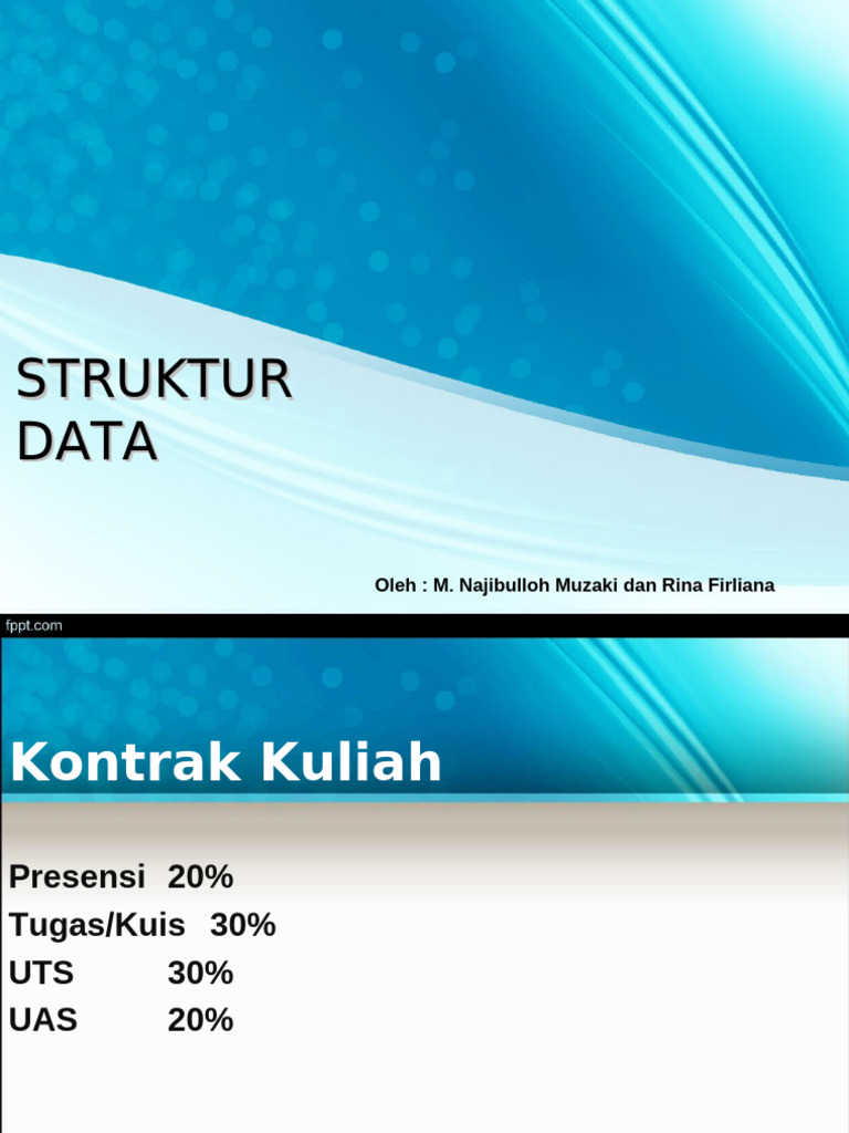 1 Struktur Data, Tipe Data, Array Dan Struct | PDF