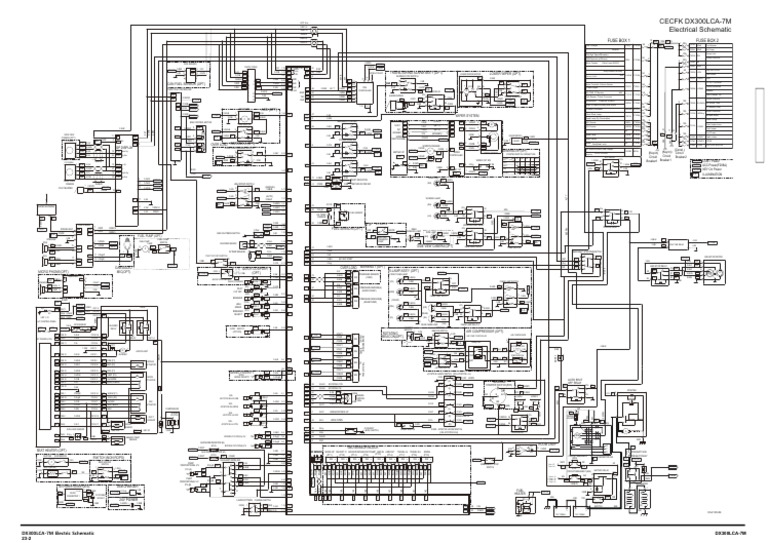 DX300LCA-7M Electric Schematic 202210 | PDF | Electrical Engineering ...
