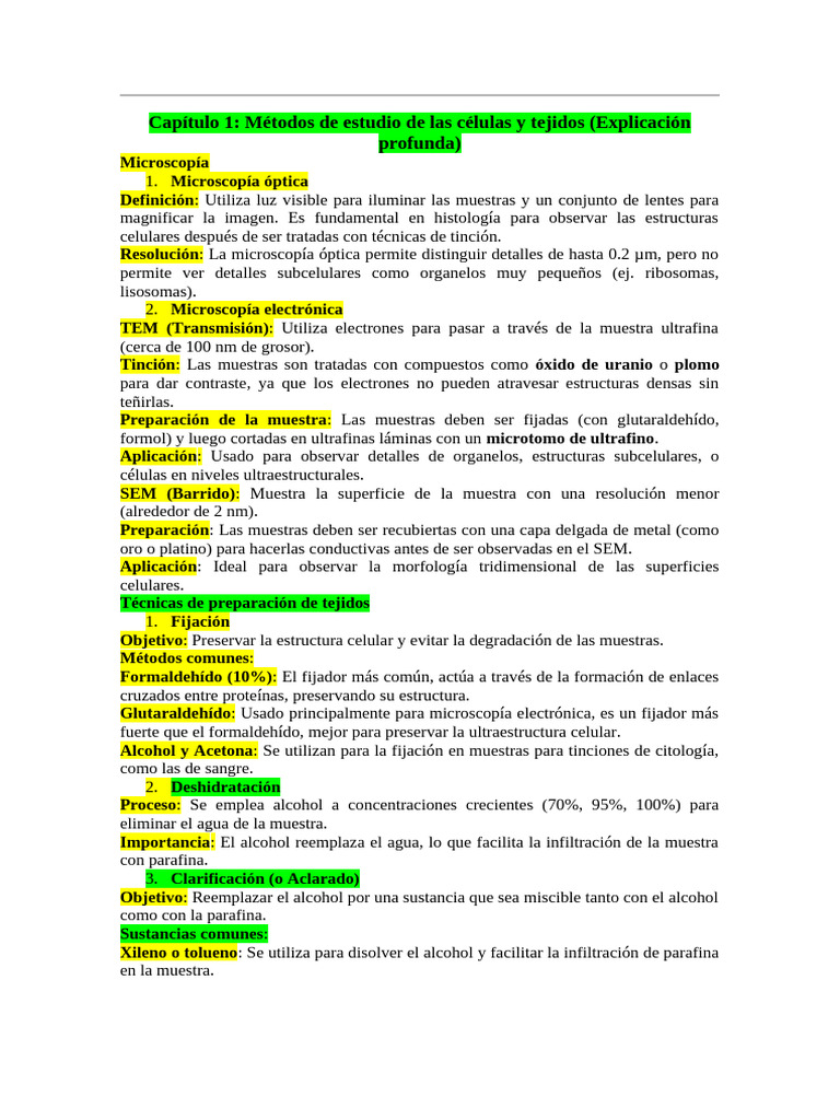 Resumen Completo Corregido | PDF | Riñón | Sistema inmune