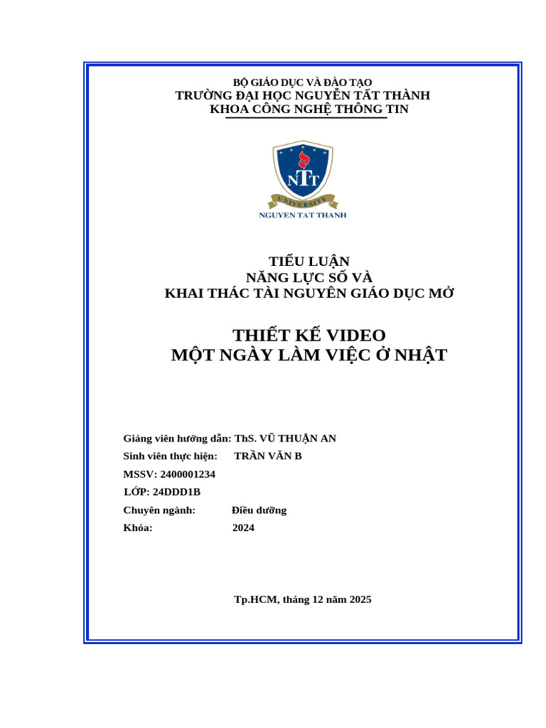 Biểu Mẫu TLCK - Full | PDF