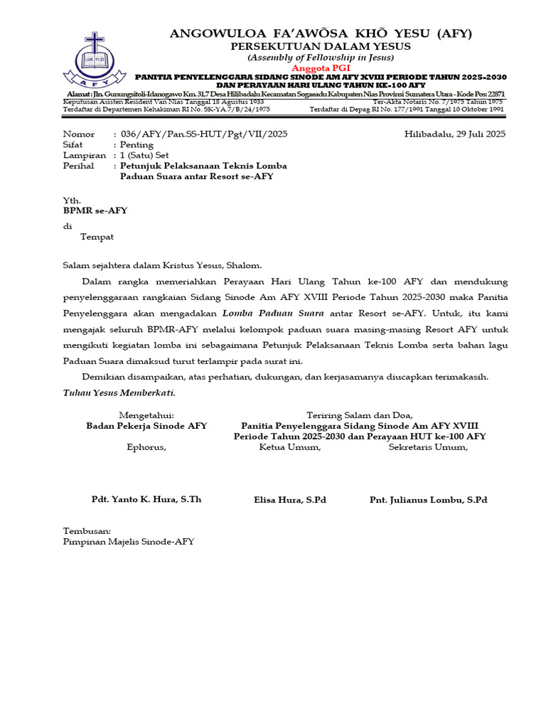 Draft Fix Juknis Lomba | PDF