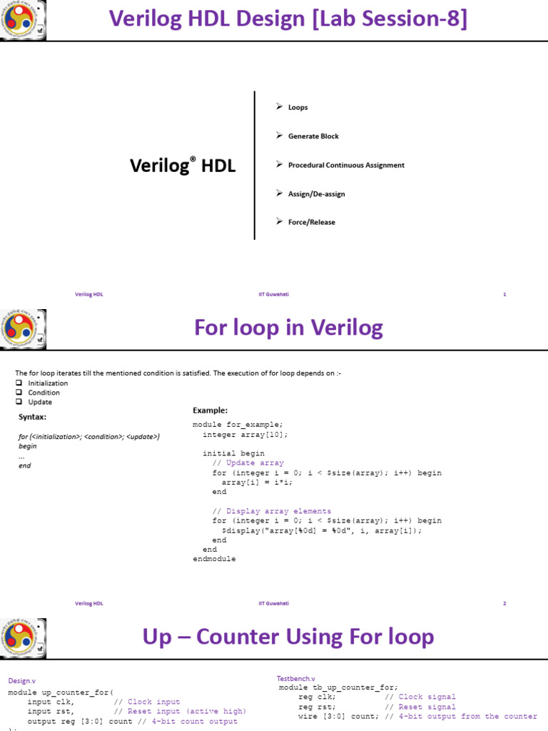 2060 1103 DOC Verilog Lab Session 8 | PDF | Computer Engineering ...