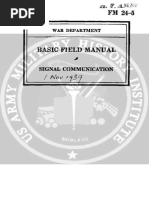 Army Visual Signals Manual FM 21-60 | PDF | Flag | Smoke