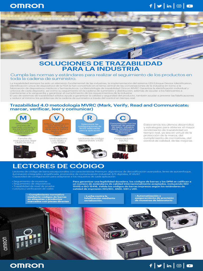 Soluciones de Trazabilidad para La Industria | PDF | Informática