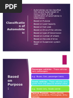 ISO Vehicle Classifications Guide | PDF | Truck | Limousine