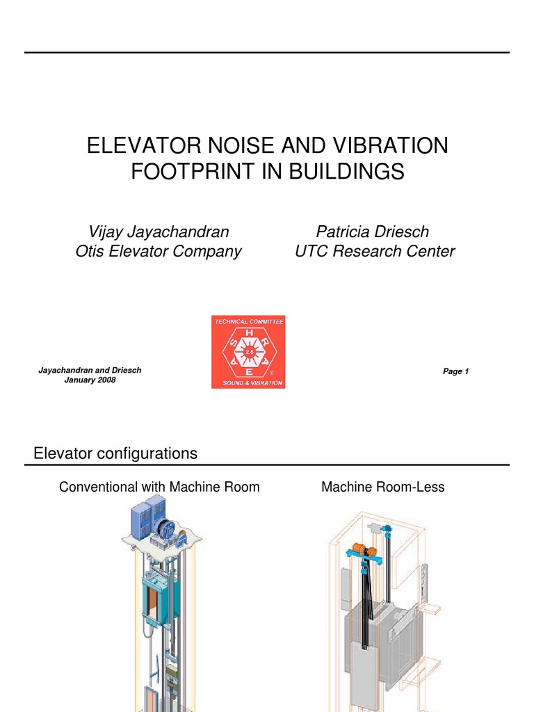 Elevator Noise Footprint Noise Wall