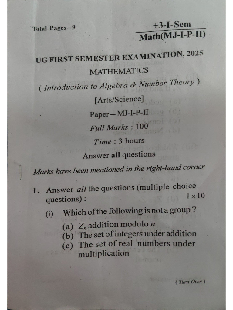 Major Paper 2 Questions 2026 | PDF