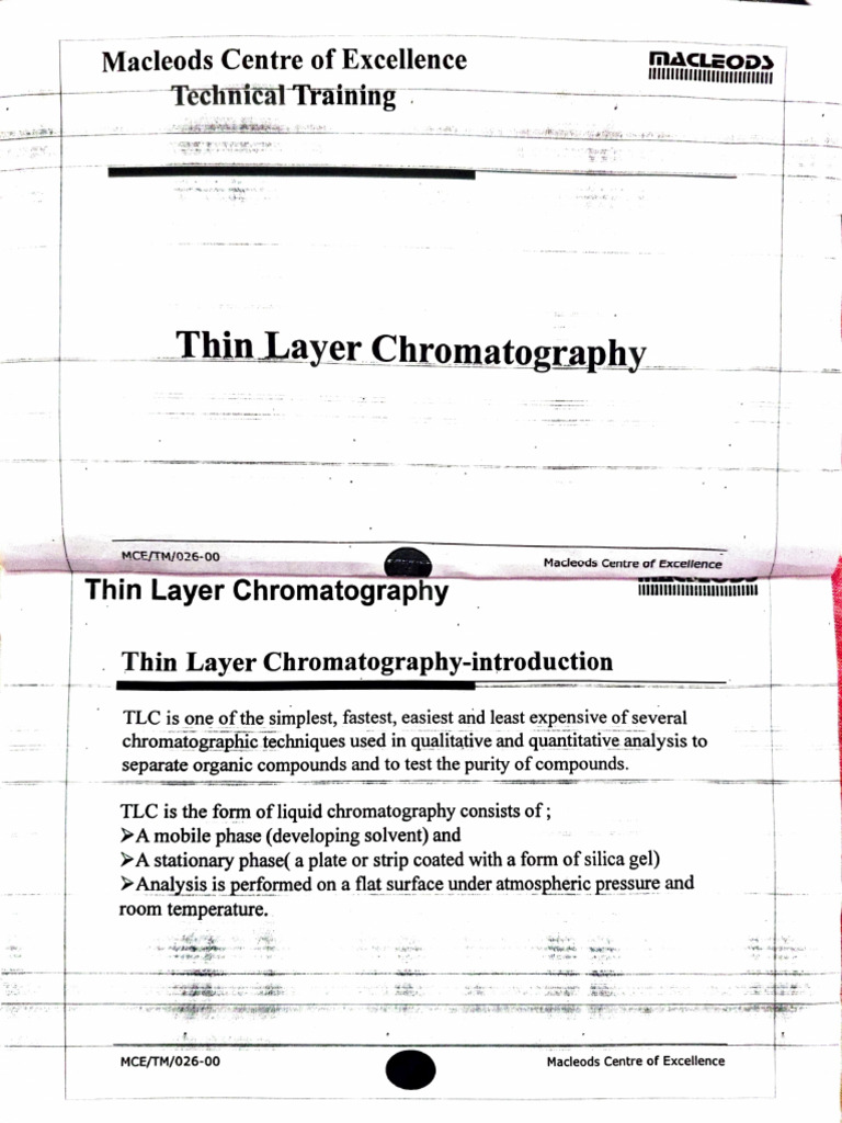 TLC | PDF