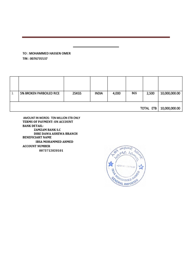 Local Performa 1 | PDF