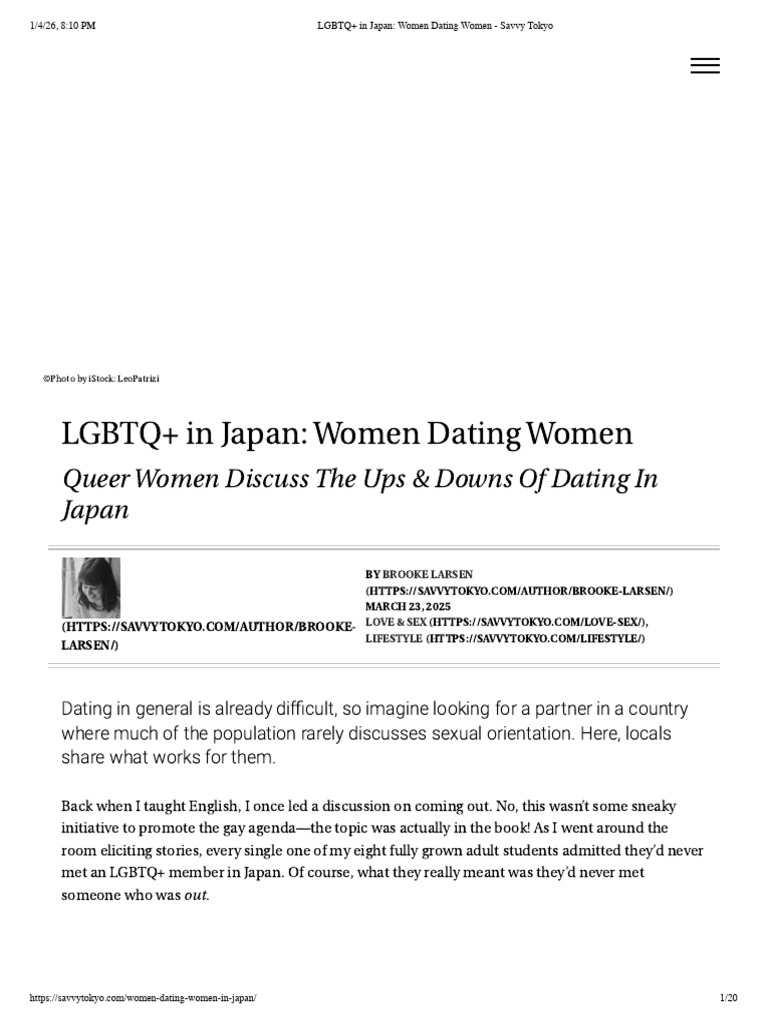 LGBTQ+ in Japan Article | PDF | Gender | Gender Studies