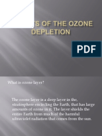 Effects of The Ozone Depletion