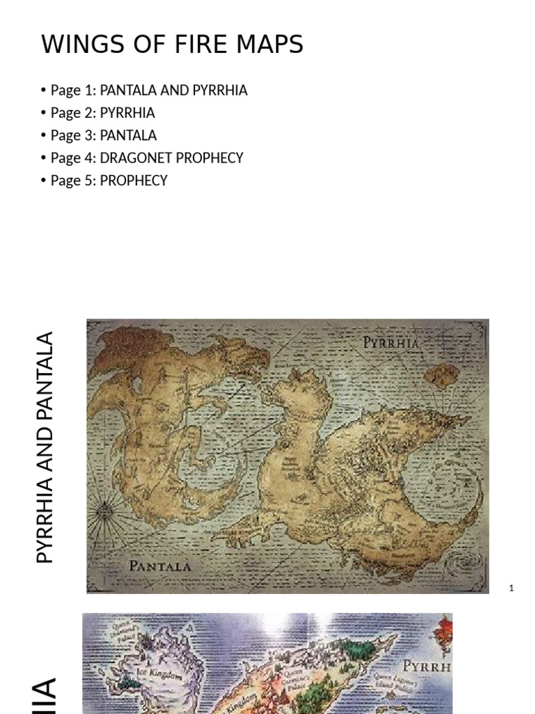 Wings of Fire Maps | PDF