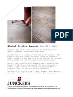 Global Product Launch: Saw Mill Oak