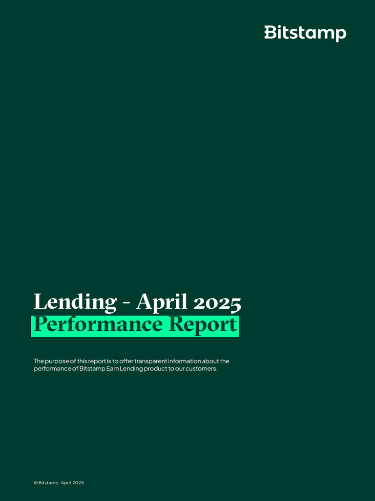 Lending Report A4 Apr25 0eb9e26c1e | PDF | Credit Risk | Loans