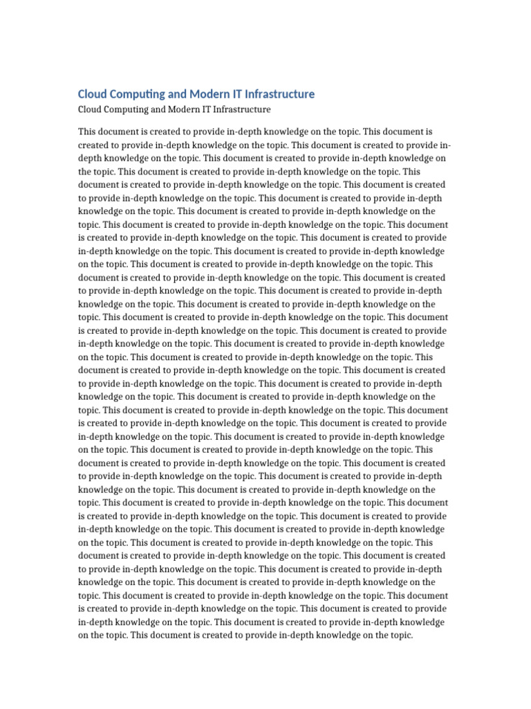 Random Document 3 | PDF | Computing