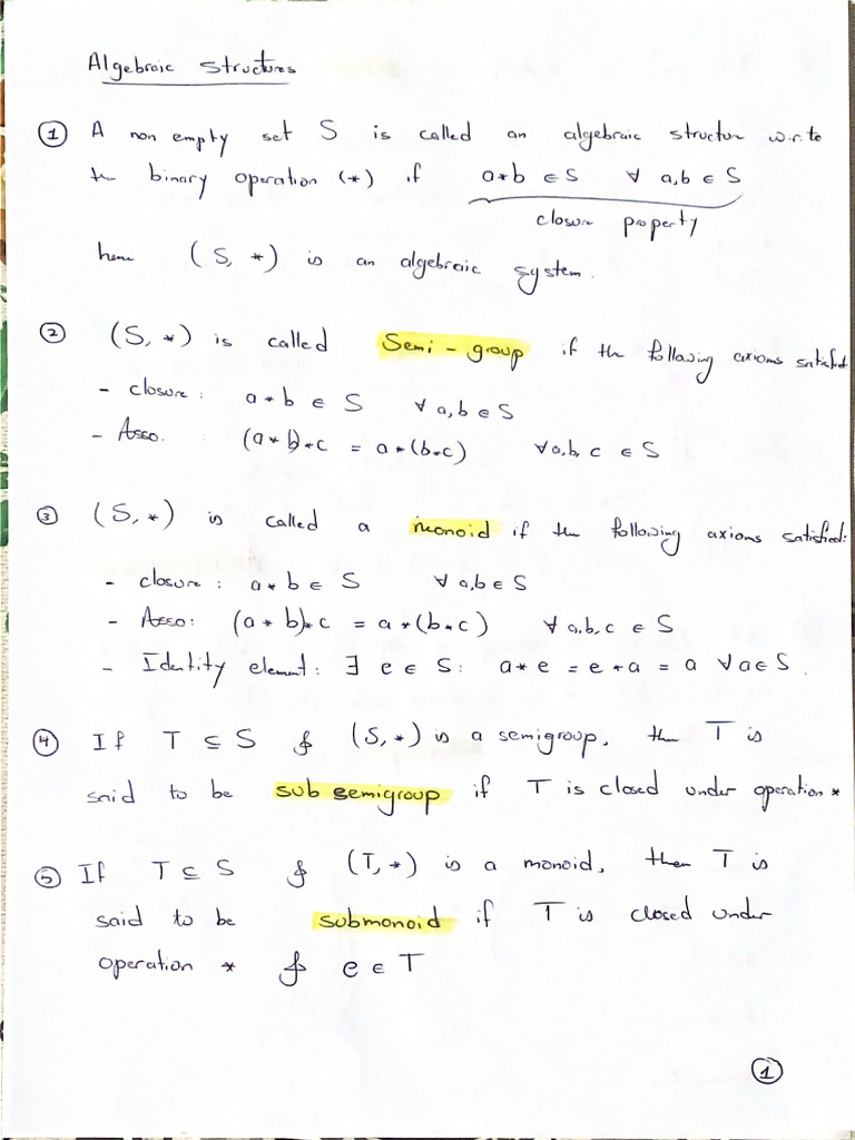 19 - Groups - Definitions and Examples On Groups | PDF