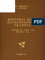 Mignet - Historia de La Revoluci n de Francia Desde El a o 1789 Hasta 1814 TOMO II