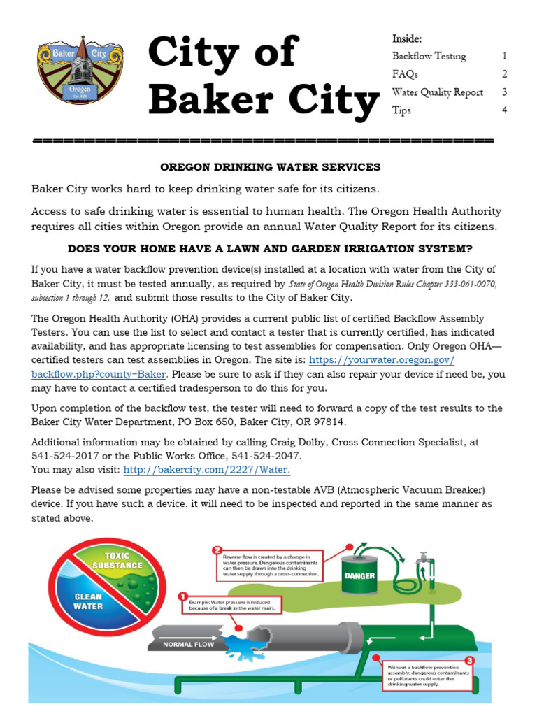 Water Quality Report 2022 | PDF | Water | Drinking Water